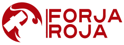 Logo Forja Roja - versión rojo